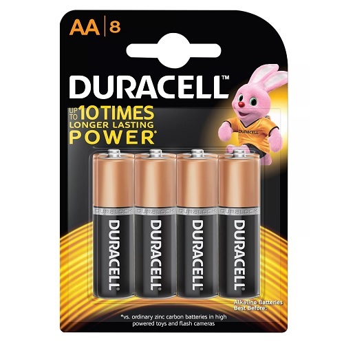 Duracell AA Battery MN 1500 (Pack of 8)